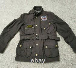 Barbour International Union Jack (Small) Waxed Jacket