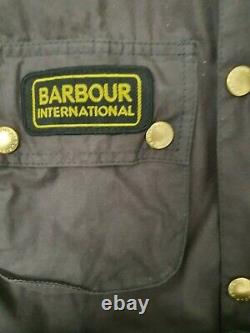 Barbour International Union Jack (Small) Waxed Jacket