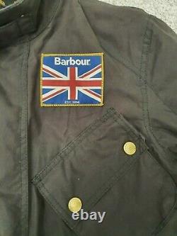 Barbour International Union Jack (Small) Waxed Jacket