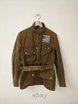 Barbour Steve Mcqueen'New Baker' Wax Jacket Size Medium