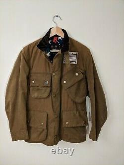 Barbour Steve Mcqueen'New Baker' Wax Jacket Size Medium