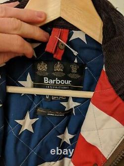 Barbour Steve Mcqueen'New Baker' Wax Jacket Size Medium