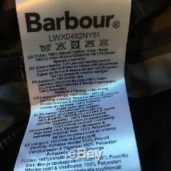 Barbour Tartan Wax Jacket 6 UK10 Excellent