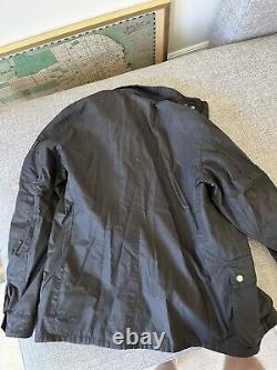 Barbour waxed jacket mens medium