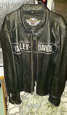 Beautiful used Harley Davidson American Legend Motorcycle Jacket Size 3XL