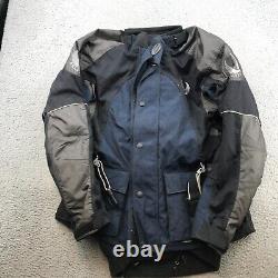 Belfast Hytrel Du Pont Motorcycle Jacket Adult Large Blue Protective 59539