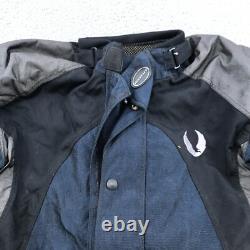Belfast Hytrel Du Pont Motorcycle Jacket Adult Large Blue Protective 59539