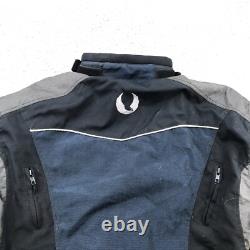Belfast Hytrel Du Pont Motorcycle Jacket Adult Large Blue Protective 59539