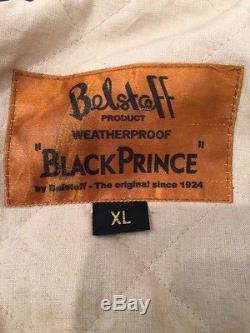 Belstaff Black Prince Blaster XL Jacket Made in Italy Trailmaster $850 Retail