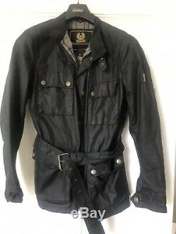 Belstaff Gold Label Trialmaster Mens Waxed Jacket BLACK Size M. Only Used Once