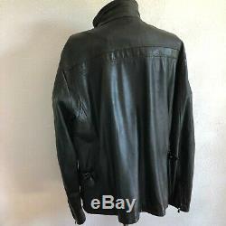 Belstaff Leather Gold Label Men's Jacket SizeXXXL Preowned