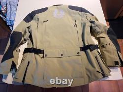 Belstaff Long Way Up Motorcycle Motorbike Gore-Tex Pro Jacket Dark Olive XL