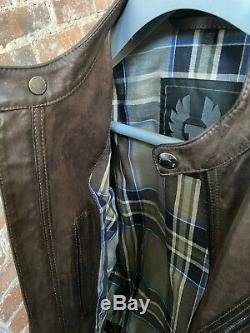 Belstaff Maxford 2.0 Leather Jacket 3 Times Used Brown Color