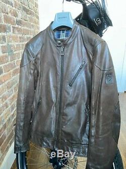 Belstaff Maxford 2.0 Leather Jacket 3 Times Used Brown Color