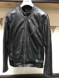 Belstaff Maxford Leather Jacket 58 Xxl