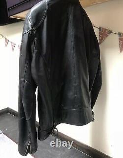 Belstaff Maxford Leather Jacket 58 Xxl