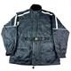 Belstaff Mens Motorcycle Belt Jacket PVC Nylon Vented Pockets A2770 Black Large