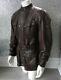 Belstaff Panther 1966 Dark Brown Leather Jacket UK XL 24 P2P