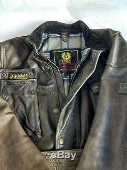 Belstaff Panther 1966 antique brown Leather Jacket