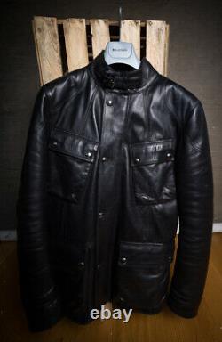 Belstaff Preston Leather Coat Jacket Trialmaster Style RRP £1,950