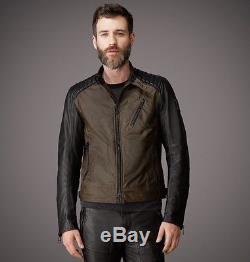 Belstaff Ridgefield Leather Jacket size Medium It. 48 US 38 Free Shipping