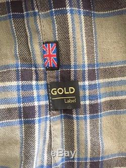 Belstaff Roadmaster Gold Label Oil Waxed Black Jacket Small Size