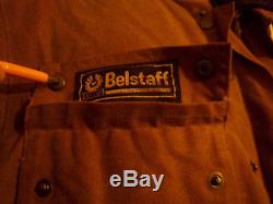 Belstaff Roadmaster Gold Label Waxed Cotton Motorcycle Jacket Size M