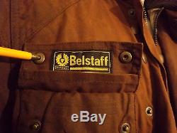 Belstaff Roadmaster Waxed Motorcycle Jacket Size 44