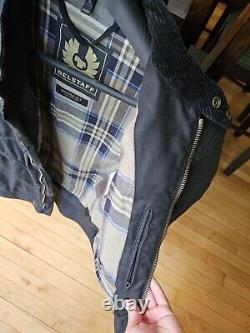 Belstaff Roberts 2.0 Waxed Cotton Motorcycle Jacket Size 46 Small