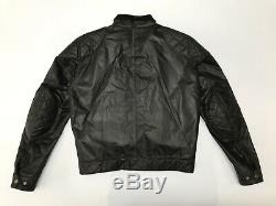 Belstaff STEVE MCQUEEN S-Icon Blouson 1964 Waxed Wax Biker Jacket Black Large L