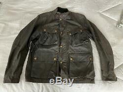 Belstaff Trialmaster Waxed Canvas Jacket. Size 46