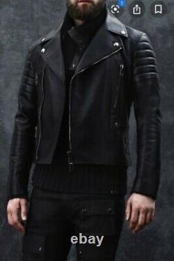Belstaff leather biker jacket