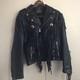 Biker Fringe Jacket Sz 42 By Team Racing Cowhide Western Festivals Burning Man