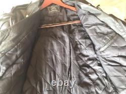 Biker Fringe Jacket Sz 42 By Team Racing Cowhide Western Festivals Burning Man