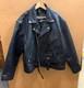 Biker Skins Men's Black Leather Motorcycle Jacket Size 52 28 Length (US XL-XXL)