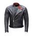 Black Genuine Cow Leather Brando Biker Motorbike Motorcycle Jacket CE Armour