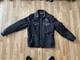 Black Indian Motorcycle Police Jacket Reproduction by Sugar Cane. Size M