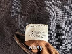 Black Indian Motorcycle Police Jacket Reproduction by Sugar Cane. Size M