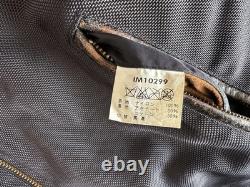 Black Indian Motorcycle Police Jacket Reproduction by Sugar Cane. Size M