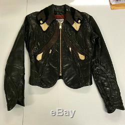 Black Parrot East West Leathers San Francisco Jacket