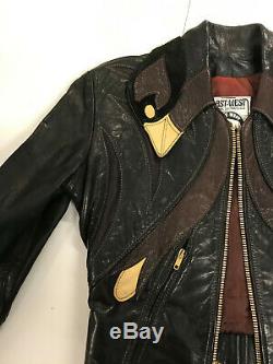 Black Parrot East West Leathers San Francisco Jacket