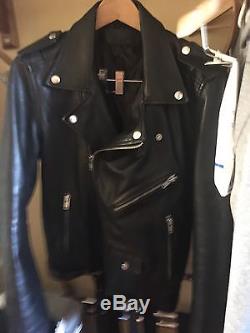 Blk Dnm Leather Jacket