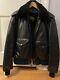 Branded garments leather motorcycle jacket