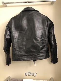Buco Leather Jacket JH-1 Real McCoys Size 38 Black