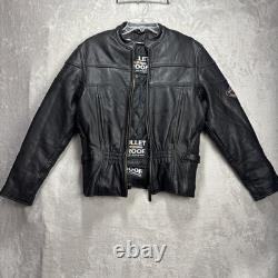 Bulletproof Biker Apparel Reinforced Ballistic Small Motorcycle Jacket