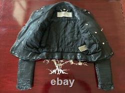 Burberry Brit Iconic Loseley Quilted Leather Jacket IT 42 US 8 Prorsum SS11