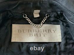 Burberry Brit Iconic Loseley Quilted Leather Jacket IT 42 US 8 Prorsum SS11