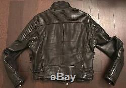 Burberry Brit Prorsum leather biker jacket Holy Grail Of Leather Jackets SZ L