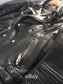 Burberry Prorsum Leather Biker Jacket
