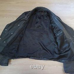 Burberry Prorsum iconic rare leather biker motorcycle jacket coat